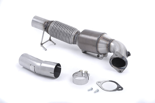 Milltek Sport Downpipe passend für Ford Focus Mk3 RS 2.3 EcoBoost 4wd 76,2mm
