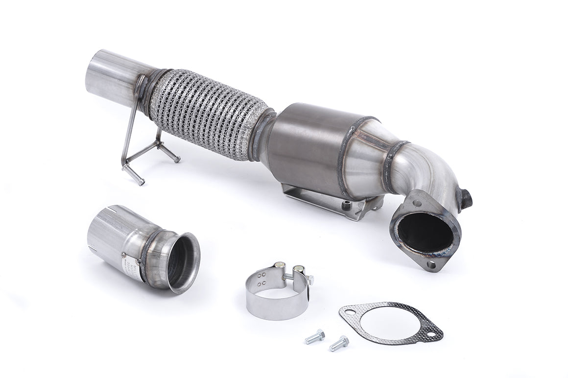 Milltek Sport Downpipe passend für Ford Focus Mk3 RS 2.3 EcoBoost 4wd 76,2mm