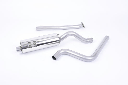 Milltek Sport Rennsport Abgasanlage passend für Ford Fiesta Mk7/7.5 ST 1.6T - non-resonated - titan geflämmte Endrohre