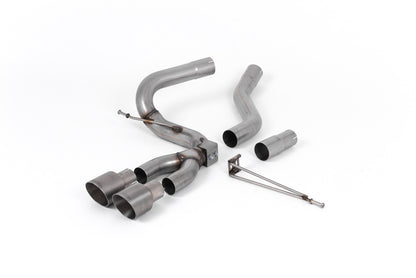 Milltek Sport Auspuffanlage passend für Ford Focus Mk3 ST 2.0 Diesel - titan Endrohre