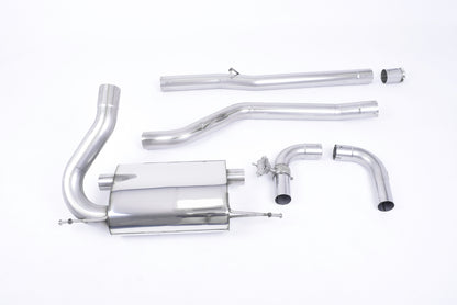 Milltek Sport Auspuffanlage passend für Ford Focus Mk3 RS 2.3 - carbon Endrohre