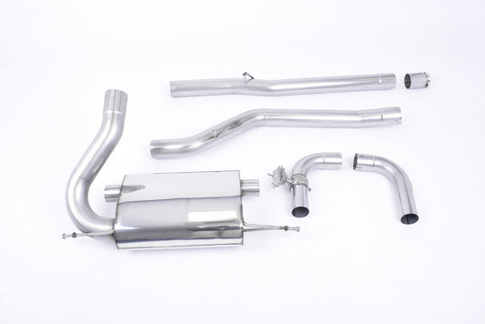 Milltek Sport Auspuffanlage passend für Ford Focus Mk3 RS 2.3 - carbon Endrohre