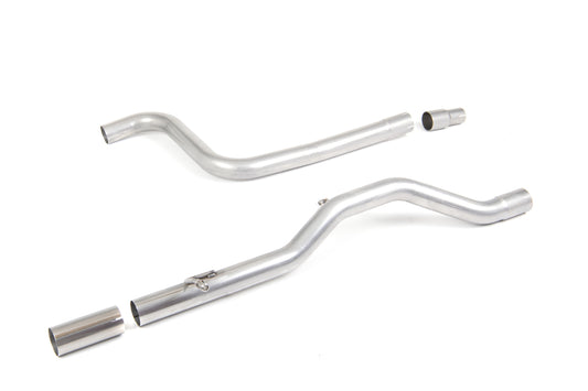 Milltek Sport Auspuffanlage passend für Ford Fiesta MK8 1.0T ST-Line - titan Endrohre