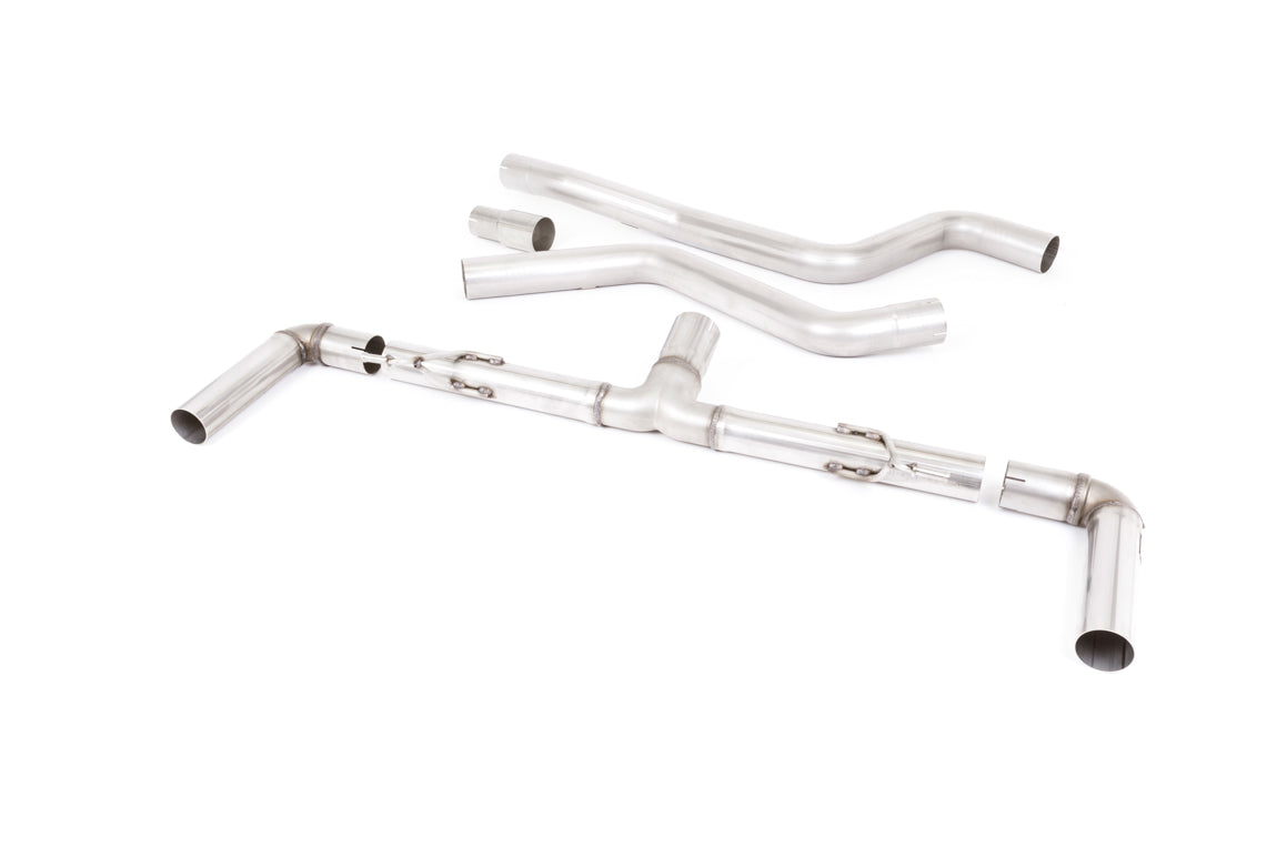 Milltek Sport Auspuffanlage passend für Ford Focus MK4 ST 2.3 - polierte Endrohre