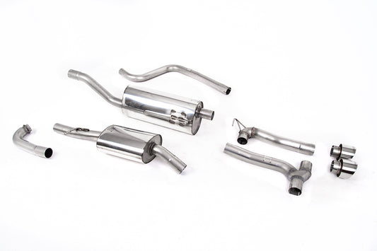 Milltek Sport Auspuffanlage passend für Ford Fiesta MK8 1.0EcoBoost 101PS 125PS 140 PS ST-Line ohne OPF für Maxton Ansatz ...