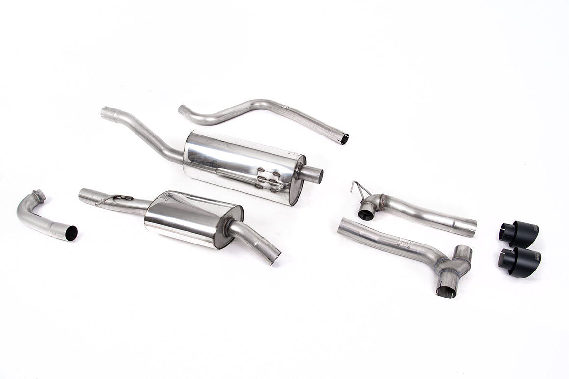 Milltek Sport Auspuffanlage passend für Ford Fiesta MK8 1.0EcoBoost 101PS 125PS 140 PS ST-Line ohne OPF für Maxton Ansatz ...