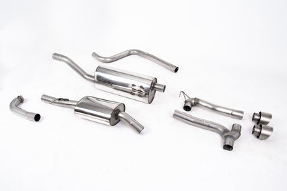Milltek Sport Auspuffanlage passend für Ford Fiesta MK8 1.0EcoBoost 101PS 125PS 140 PS ST-Line ohne OPF für Maxton Ansatz ...