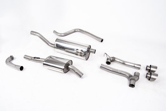 Milltek Sport Auspuffanlage passend für Ford Fiesta MK8 1.0EcoBoost 101PS 125PS 140 PS ST-Line ohne OPF für Maxton Ansatz ...