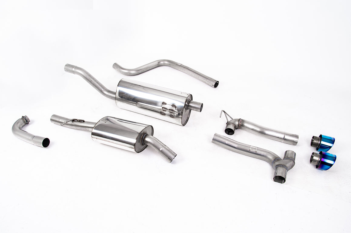 Milltek Sport Auspuffanlage passend für Ford Fiesta MK8 1.0EcoBoost 101PS 125PS 140 PS ST-Line ohne OPF für Maxton Ansatz ...