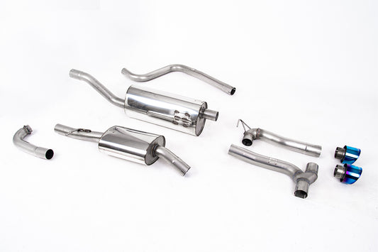 Milltek Sport Auspuffanlage passend für Ford Fiesta MK8 1.0EcoBoost 101PS 125PS 140 PS ST-Line ohne OPF für Maxton Ansatz ...