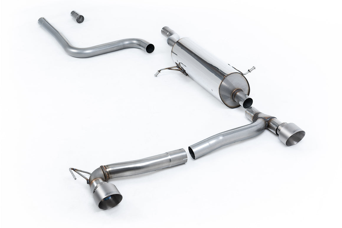 Milltek Sport Auspuffanlage passend für Ford Fiesta MK8 1.0EcoBoost 101PS 125PS ST-Line mit OPF für Maxton Ansatz - gebürs...