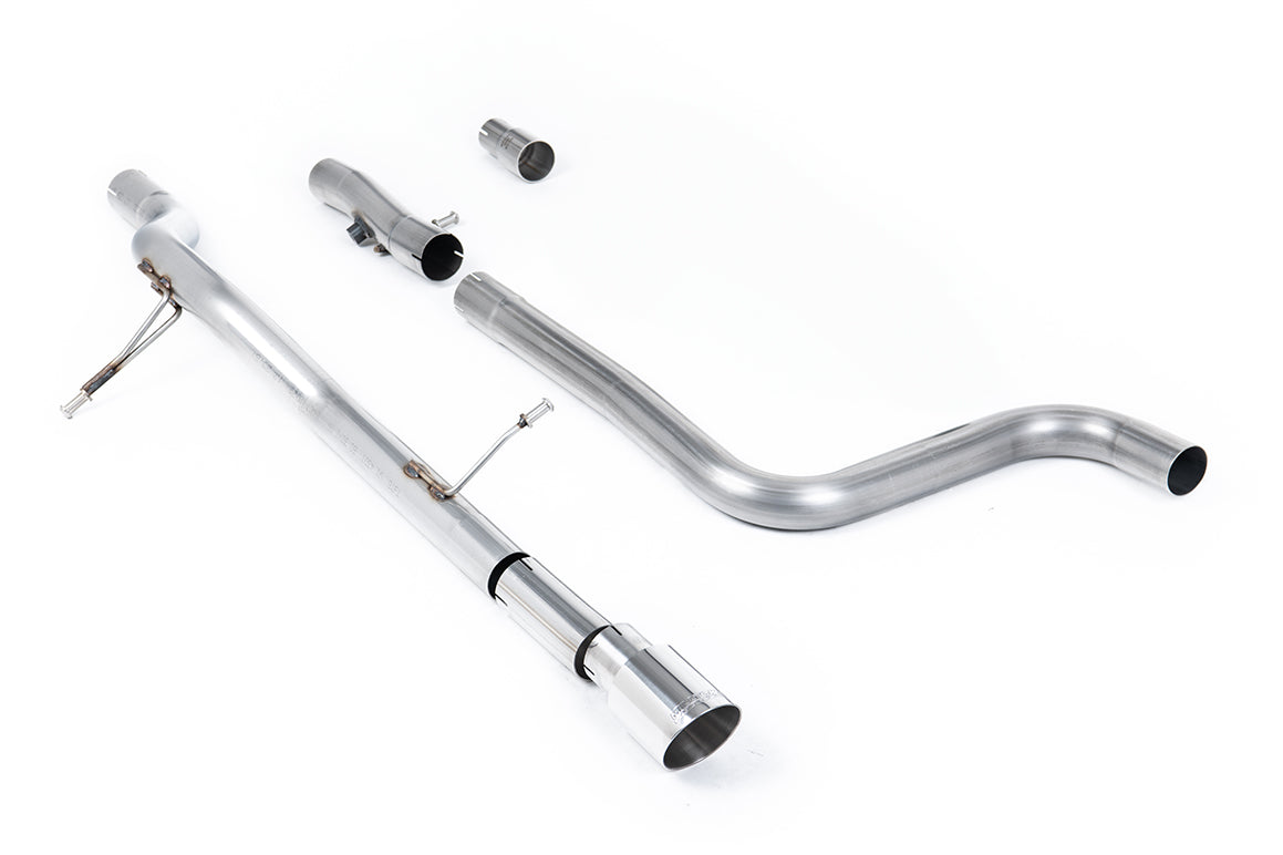Milltek Sport Auspuffanlage passend für Ford Fiesta MK8 1.0T ST-Line - polierte Endrohre
