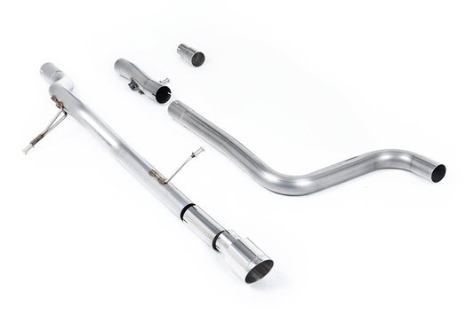 Milltek Sport Auspuffanlage passend für Ford Fiesta MK8 1.0T ST-Line - polierte Endrohre