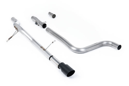 Milltek Sport Auspuffanlage passend für Ford Fiesta MK8 1.0T ST-Line - schwarze Endrohre