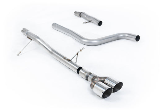 Milltek Sport Auspuffanlage passend für Ford Fiesta MK8 1.0T ST-Line - polierte Endrohre
