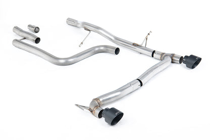 Milltek Sport Auspuffanlage passend für Ford Fiesta MK8 1.0T ST-Line - schwarze Endrohre