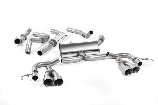 Milltek Sport Auspuffanlage passend für Honda / Acura Civic Type R FK2 Turbocharged 2.0 litre i-VTEC (RHD models only)