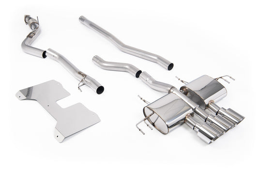 Milltek Sport Auspuffanlage passend für Honda Acura Civic Type R FL5 2.0 I-VTEC (lautere Version) - polierte Endrohre