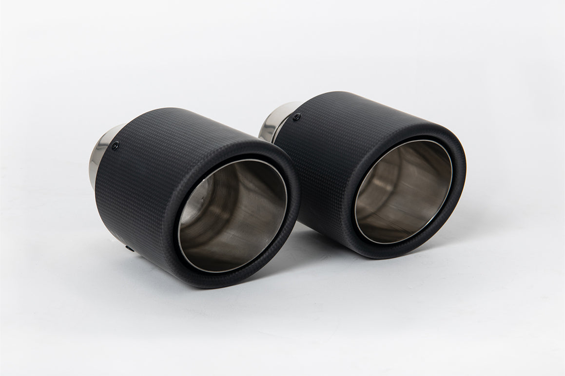 Milltek Sport Abgasanlage passend für Hyundai i30 N Performance 2.0 T-GDi Fastback mit OPF - carbon Endrohre