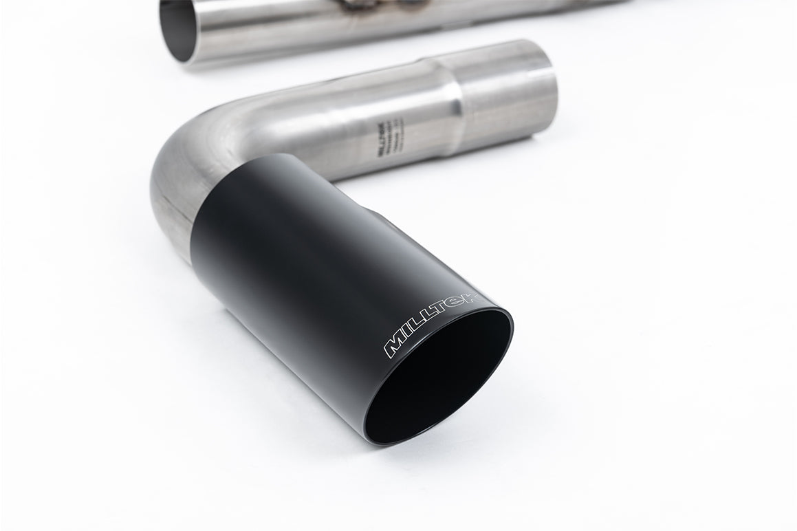 Milltek Sport Abgasanlage passend für Ineos Grenadier B57 & B58 3.0 I6 Turbo - non-resonated - schwarze Endrohre mit verst...