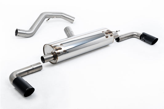 Milltek Sport Abgasanlage passend für Ineos Grenadier B57 & B58 3.0 I6 Turbo - resonated - schwarze Endrohre mit versteckt...