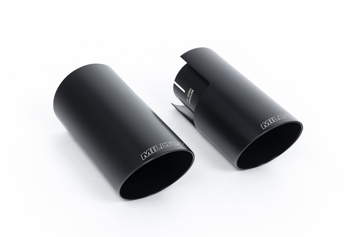 Milltek Sport Abgasanlage passend für Ineos Grenadier B57 & B58 3.0 I6 Turbo - resonated - schwarze Endrohre mit versteckt...