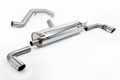Milltek Sport Abgasanlage passend für Ineos Grenadier B57 & B58 3.0 I6 Turbo - resonated - polierte Endrohre mit versteckt...
