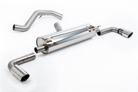 Milltek Sport Abgasanlage passend für Ineos Grenadier B57 & B58 3.0 I6 Turbo - resonated - polierte Endrohre mit versteckt...