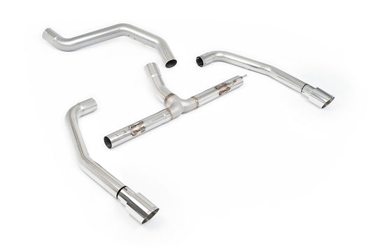 Milltek Sport Abgasanlage passend für Ineos Quatermaster B57 Diesel & B58 3.0 - non-resonated - polierte Endrohre