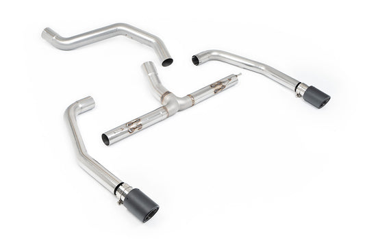 Milltek Sport Abgasanlage passend für Ineos Quatermaster B57 Diesel & B58 3.0 - non-resonated - Carbon Endrohre