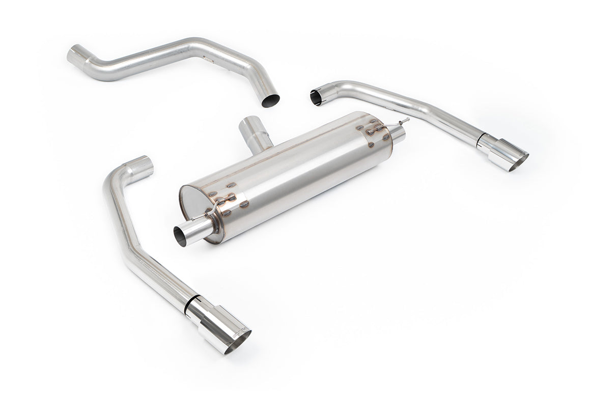 Milltek Sport Abgasanlage passend für Ineos Quatermaster B57 Diesel & B58 3.0 - resonated - polierte Endrohre