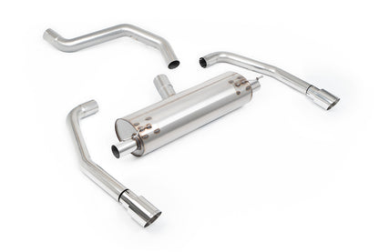 Milltek Sport Abgasanlage passend für Ineos Quatermaster B57 Diesel & B58 3.0 - resonated - polierte Endrohre