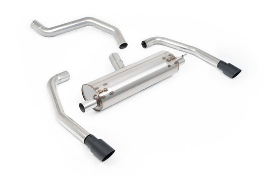 Milltek Sport Abgasanlage passend für Ineos Quatermaster B57 Diesel & B58 3.0 - resonated - schwarze Endrohre