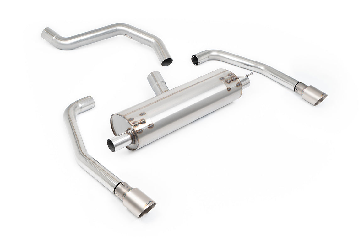 Milltek Sport Abgasanlage passend für Ineos Quatermaster B57 Diesel & B58 3.0 - resonated - titan gebürstete Endrohre