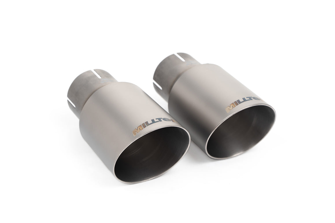 Milltek Sport Abgasanlage passend für Ineos Quatermaster B57 Diesel & B58 3.0 - resonated - titan gebürstete Endrohre
