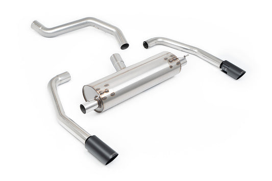 Milltek Sport Abgasanlage passend für Ineos Quatermaster B57 Diesel & B58 3.0 - resonated - schwarze Endrohre mit versteck...