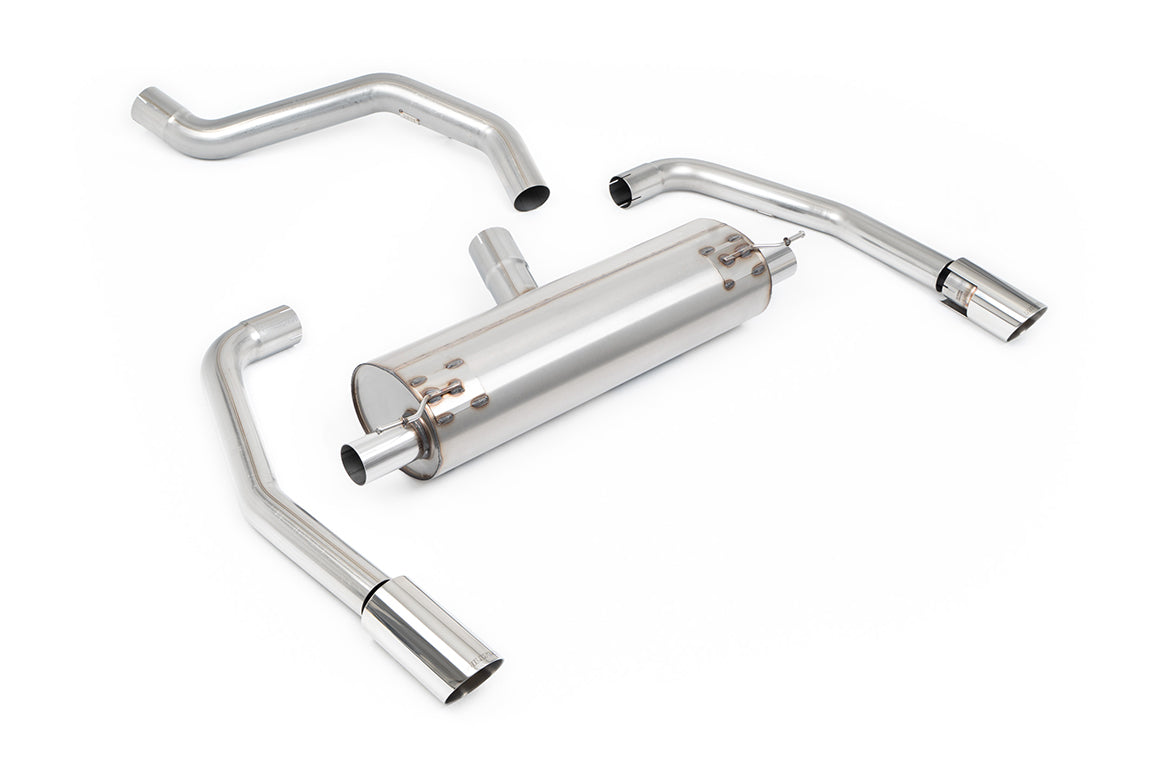 Milltek Sport Abgasanlage passend für Ineos Quatermaster B57 Diesel & B58 3.0 - resonated - polierte Endrohre mit versteck...