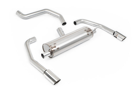 Milltek Sport Abgasanlage passend für Ineos Quatermaster B57 Diesel & B58 3.0 - resonated - polierte Endrohre mit versteck...