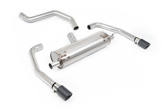 Milltek Sport Abgasanlage passend für Ineos Quatermaster B57 Diesel & B58 3.0 - resonated - Carbon Endrohre