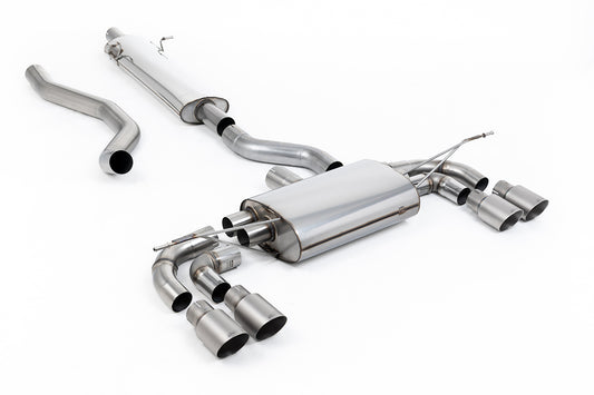 Milltek Sport Abgasanlage passend für Land Rover / Range Rover Defender 130 2.0 I4 P300 & P400e - Titan Endrohre