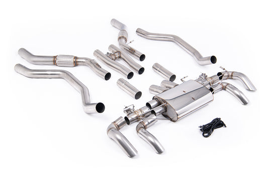 Milltek Sport Auspuffanlage passend für Land Rover / Range Rover Full Size / Vogue L460 - P530 (LWB) 4.4l V8 Twin Turbo (N...