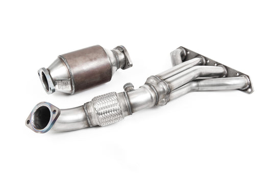 Milltek Sport Krümmer mit Sportkatalysator passend für Mini Cooper One & S Convertible 1.6i R50 Mk1