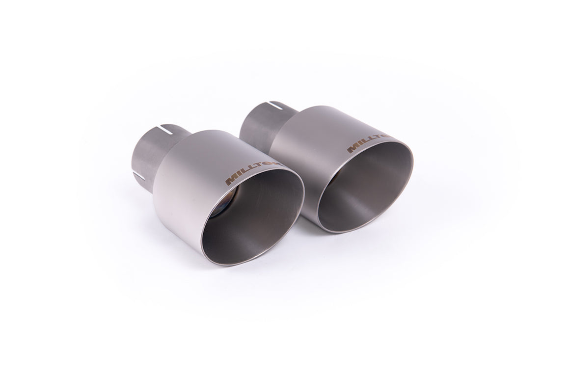 Milltek Sport Abgasanlage passend für Mini Mk4 Cooper S F66 2.0T B58 non-resonated - titan-gebürstete Endrohre
