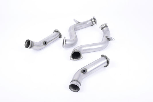 Milltek Sport Downpipe passend für Mercedes C-Klasse C63 W205 Saloon 4.0 Bi-Turbo V8 76,2mm