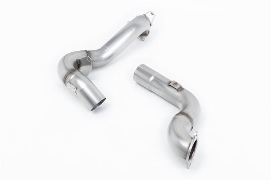 Milltek Sport Downpipe (ohne Kat) passend für Mercedes A-Klasse A35 AMG 2.0 Turbo & CLA35 Coupe Shooting Brake 76,2mm