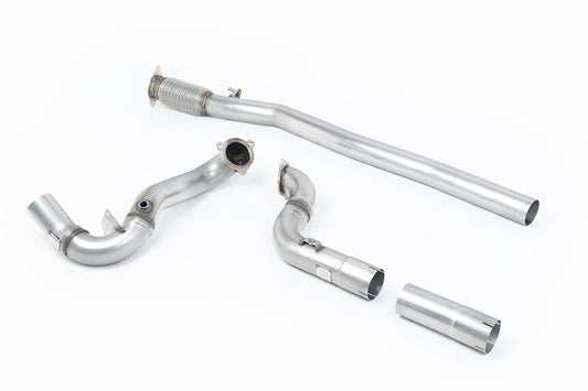 Milltek Sport Downpipe (ohne Kat) passend für Mercedes A-Klasse A35 AMG 2.0 Turbo W177 76,2mm