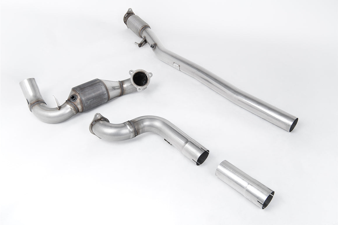Milltek Sport Downpipe passend für Mercedes A Klasse A35 AMG 2.0 Turbo W177 Hatch Saloon Sedan Only 76,2mm