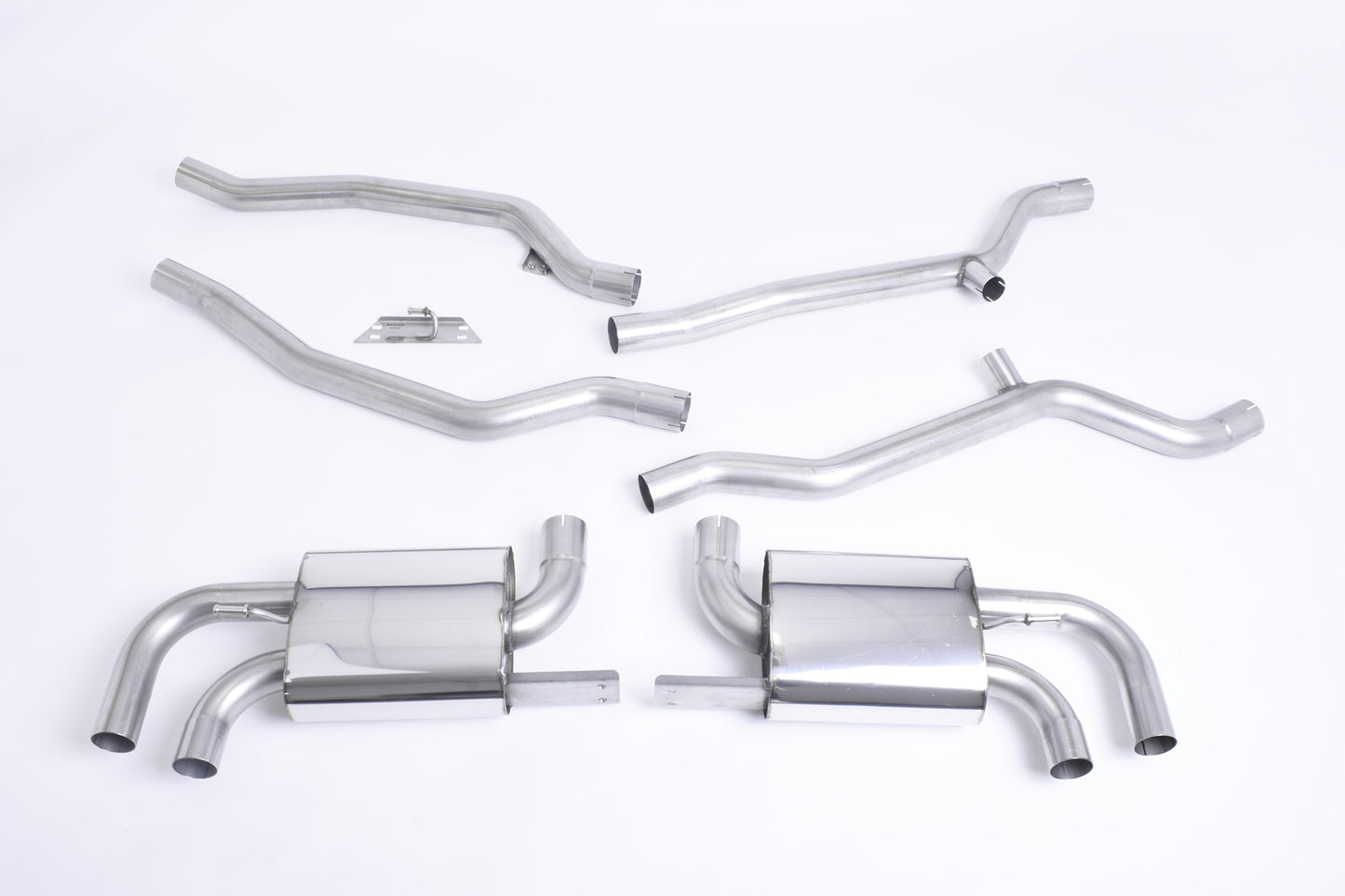 Milltek Sport Auspuffanlage passend für Porsche Cayenne 958 Turbo 4.8 V8 ohne Vorschalldämpfer