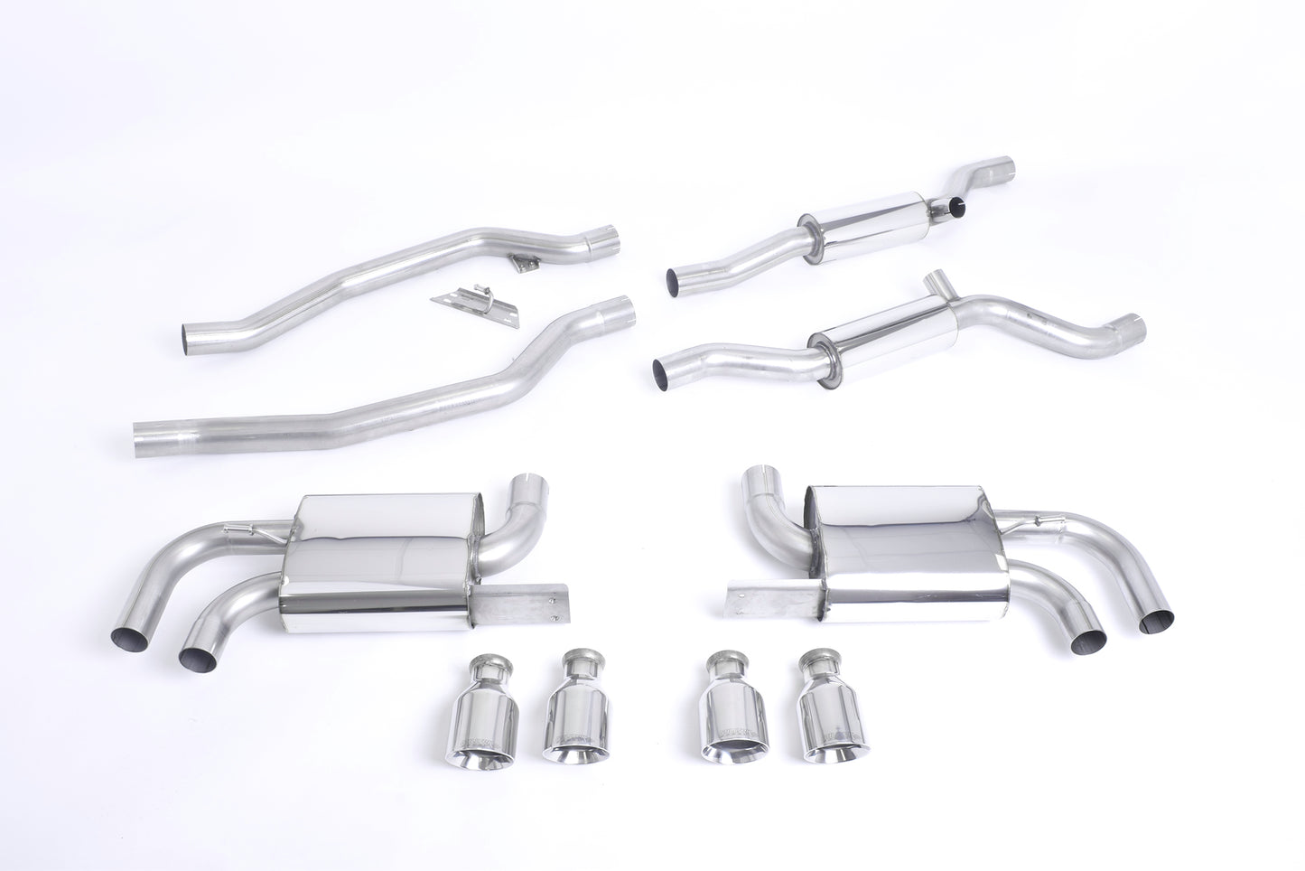 Milltek Sport Auspuffanlage passend für Porsche Cayenne 958 Turbo 4.8 V8 Cup-Style