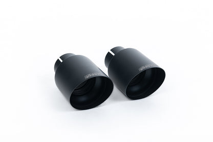 Milltek Sport Auspuffanlage passend für Porsche Boxster & Cayman S3.2 S3.4 987 Gen1 - schwarze Endrohre